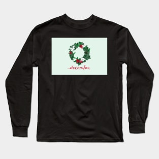 December art print Long Sleeve T-Shirt